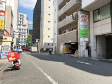 黒田ビル前面の通り