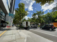 エナスクエア大通前面