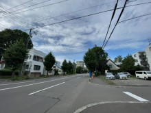 HARRIS BURG前面の通り