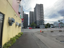 第3藤栄ビル前面の通り