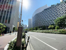 清和梅田ビル前面の通