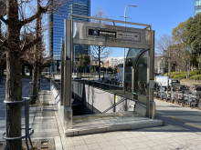 最寄りの「大阪ビジネスパーク駅」