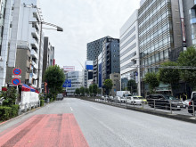 日本分譲住宅会館前面