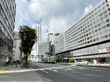 高田屋ビル前面の通り