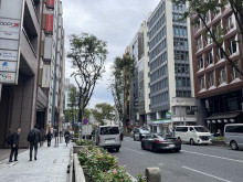 見真ビル前面の道玄坂