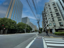 大森YSビル前面の通