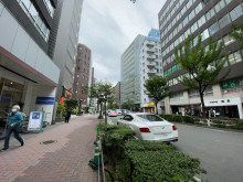 イソーラ大森ビル前面