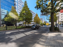 JRE仙台本町ホンマビル前面の広瀬通り