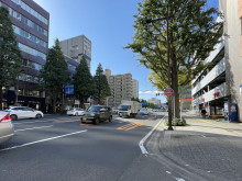 東芝仙台ビル前面の広