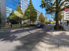 第一広瀬ビル前面の広