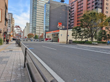 三共仙台ビル前面の花