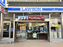 徒歩1分のローソン 