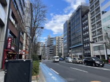 ルミナス前面の江戸通