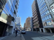 東神田堀商ビル前面の