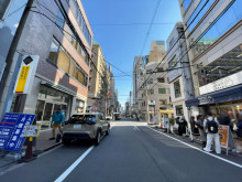 富士ビル南船場前面の