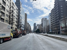 シンク白山ビル前面の