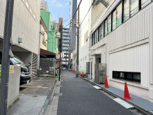 大矢ビル2前面の通り