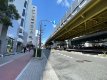 新大阪プライムタワー前面の通り