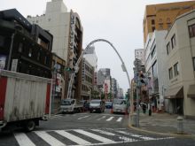 交通量が豊富な通り